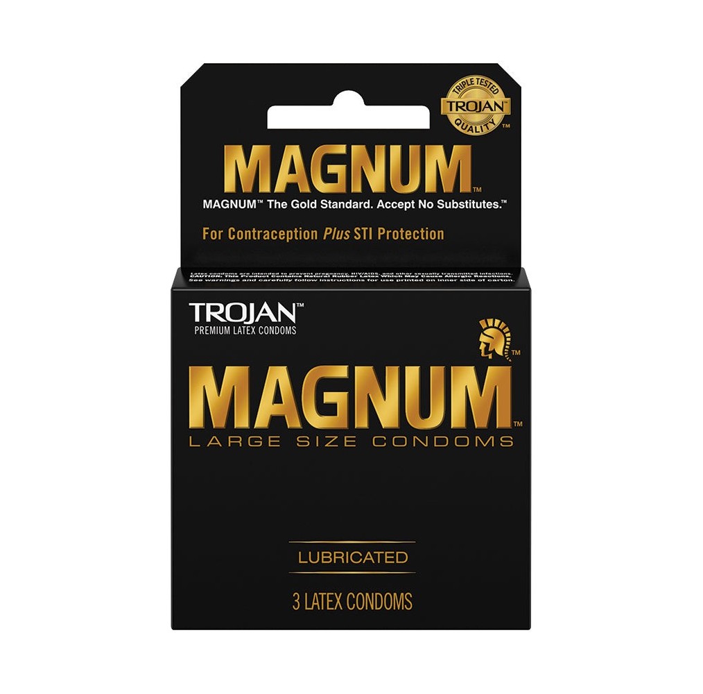 Trojan Magnum Condoms (3 Pack)